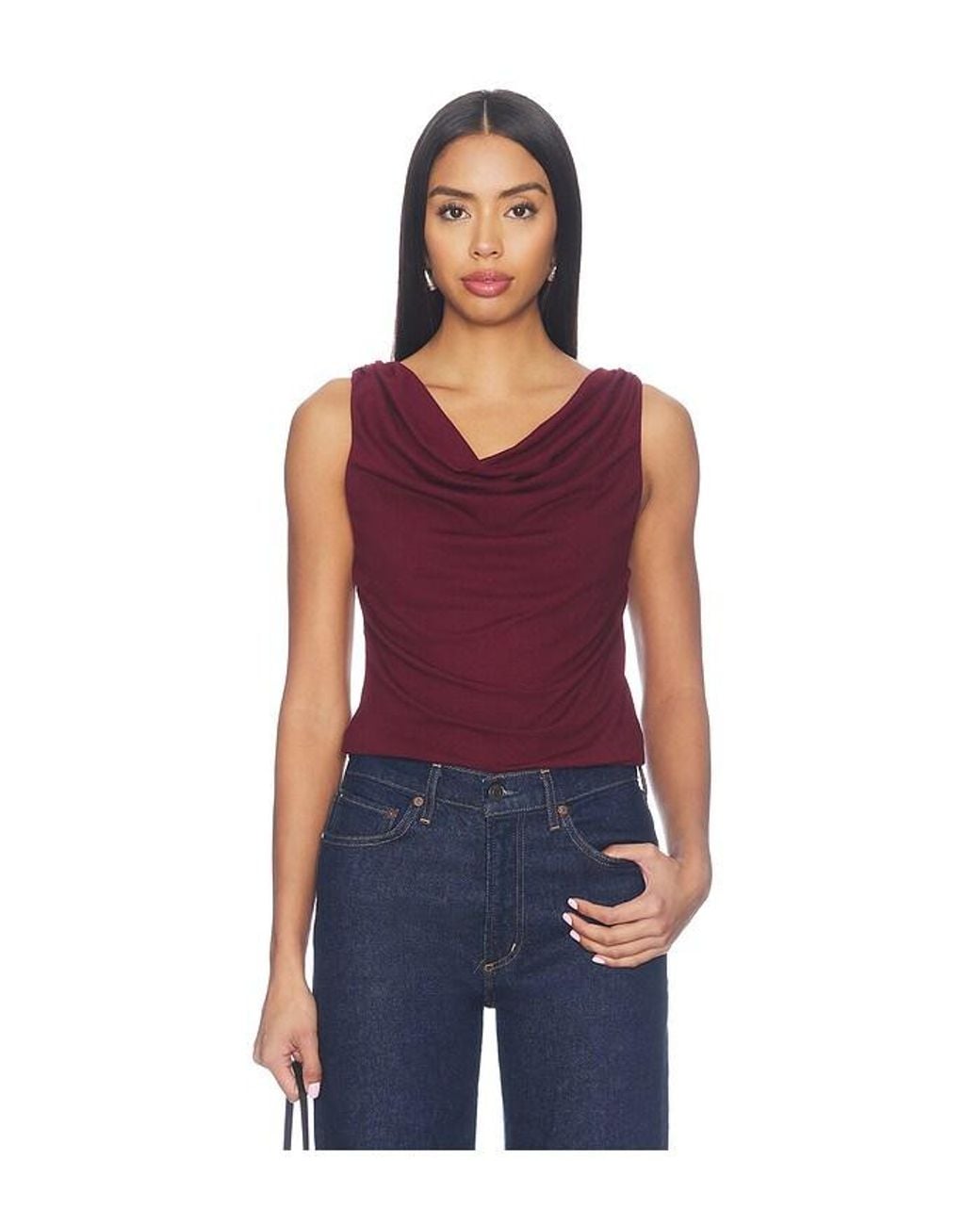 Madison The Label Blue Zaria Top