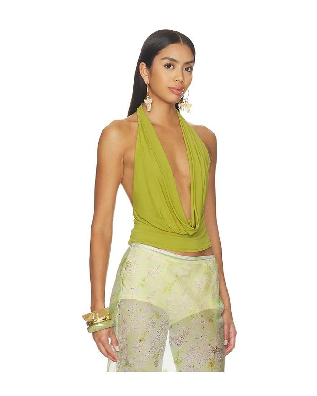 Nico Halter Top En Color Verde Oliva Talla (También En 4, 6) Mimchik de color Green