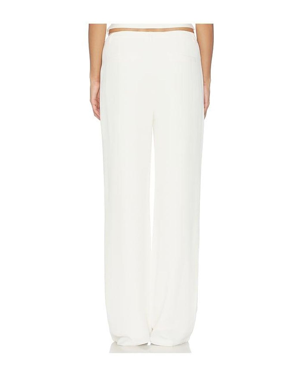SNDY'S White Chase Pant