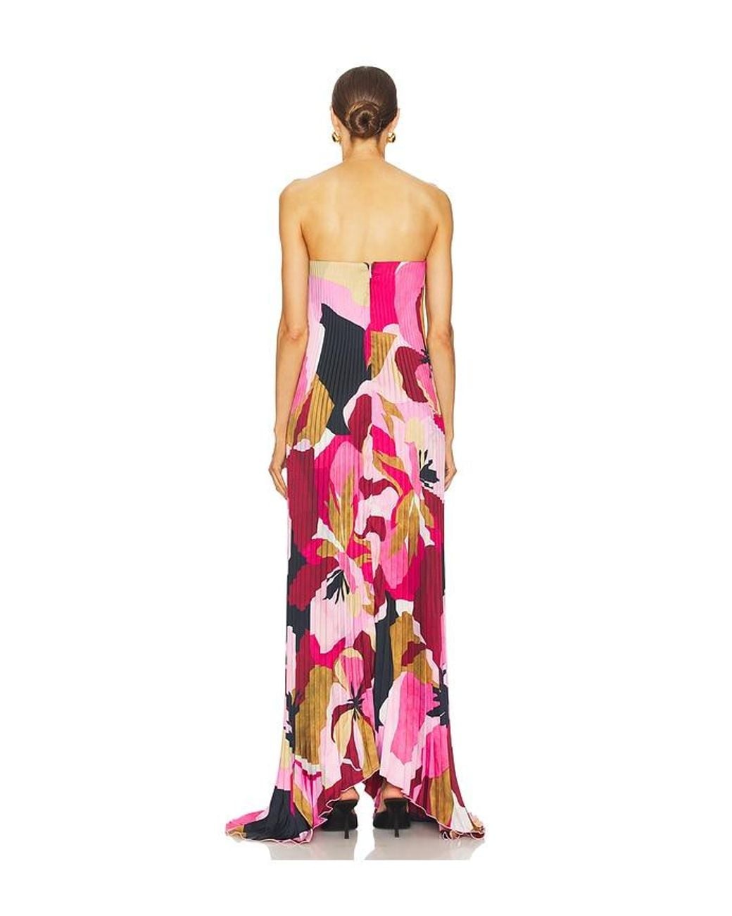 L'idée White X Revolve Tie Gown