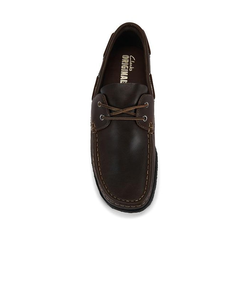 Clarks Black Godney Boat for men