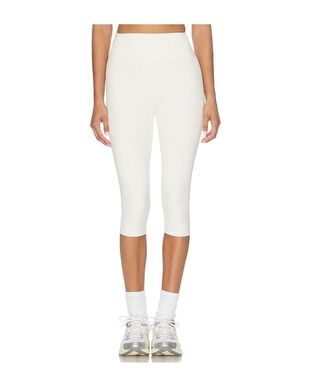 NikeSKIMS White X Revolve Matte 17 Inch Crop Pants