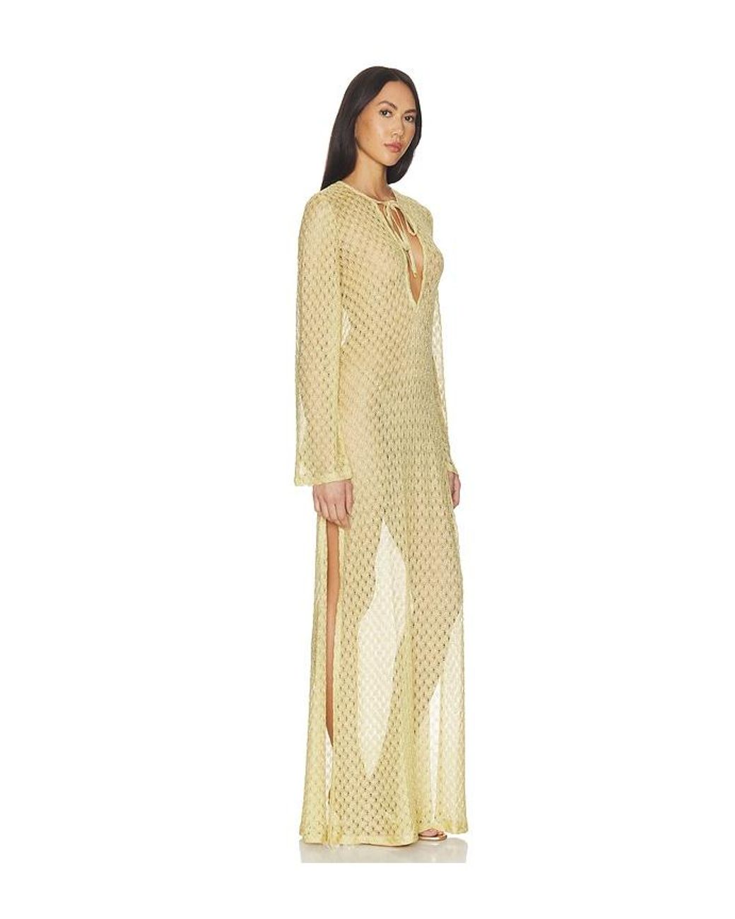 Missoni Natural Long Cover Up Dress