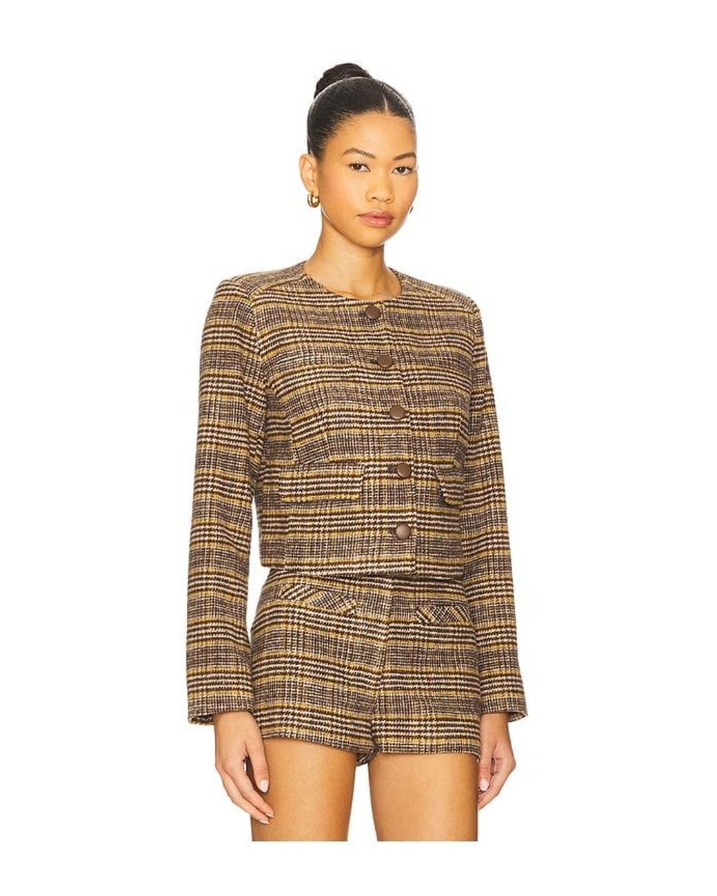 Central Park West Brown Billie Jacket