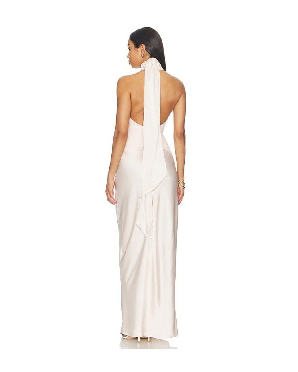 Lovers + Friends White Lola Gown