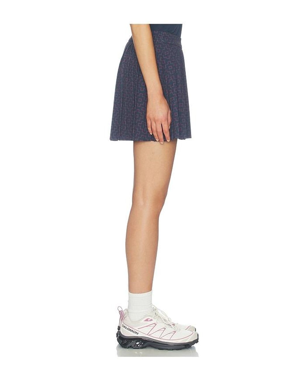Malbon Blue Kate Sashiko Skirt