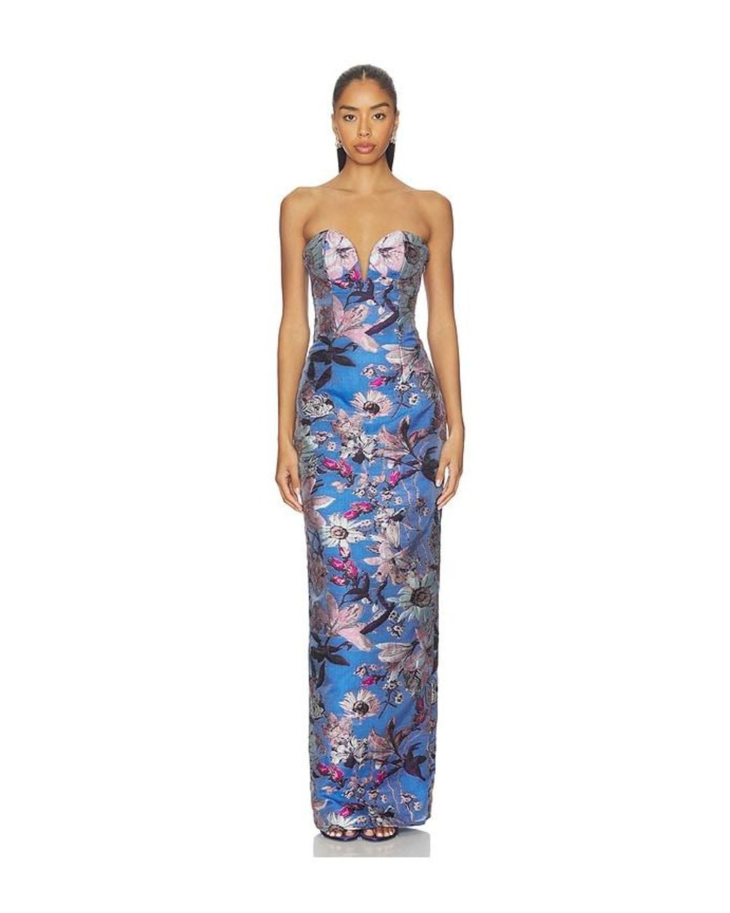 Katie May Blue Ursula Gown