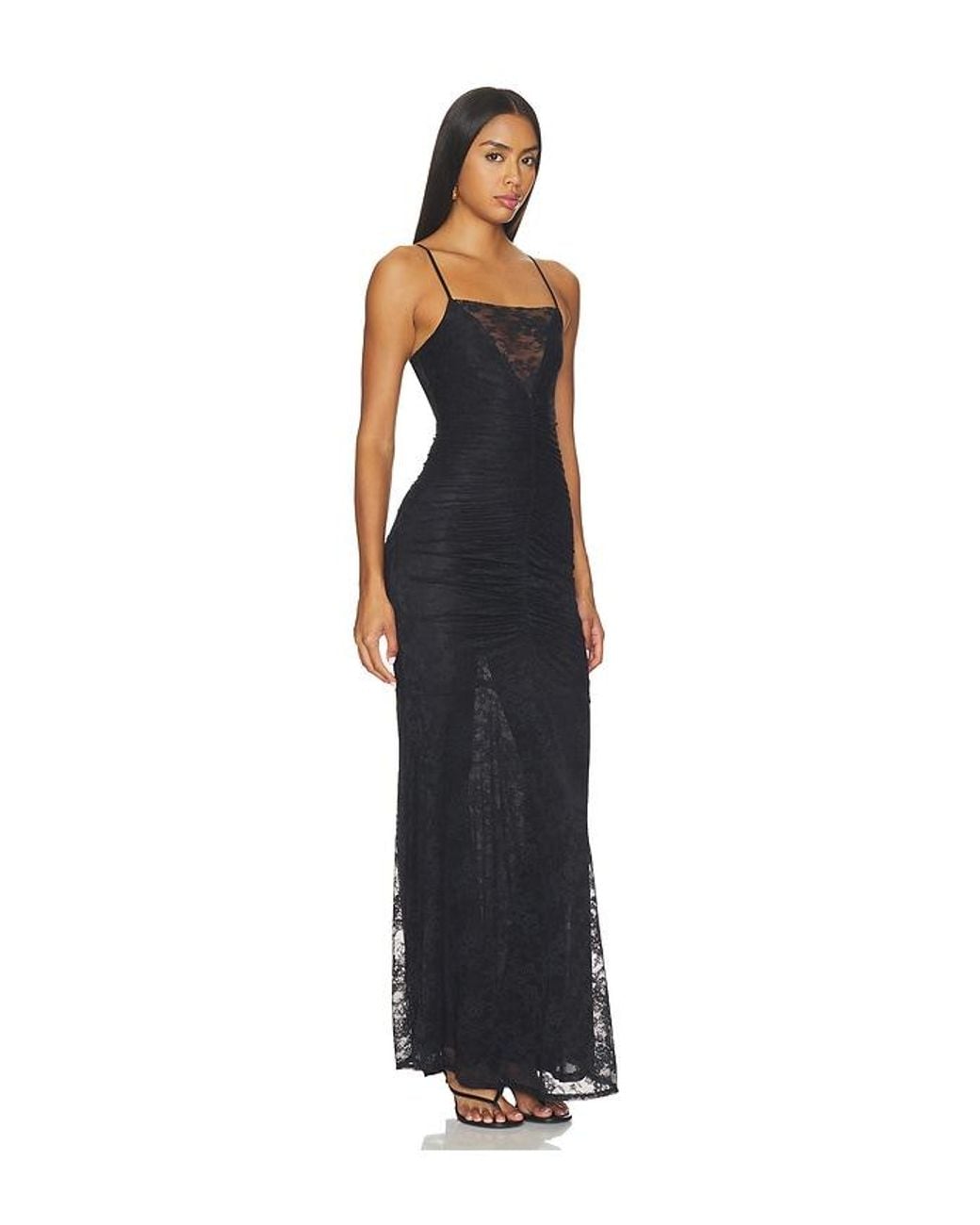 MAJORELLE Blue Mira Maxi Dress