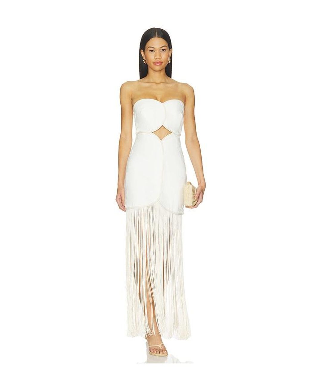 AZULU White Joaquina Dress