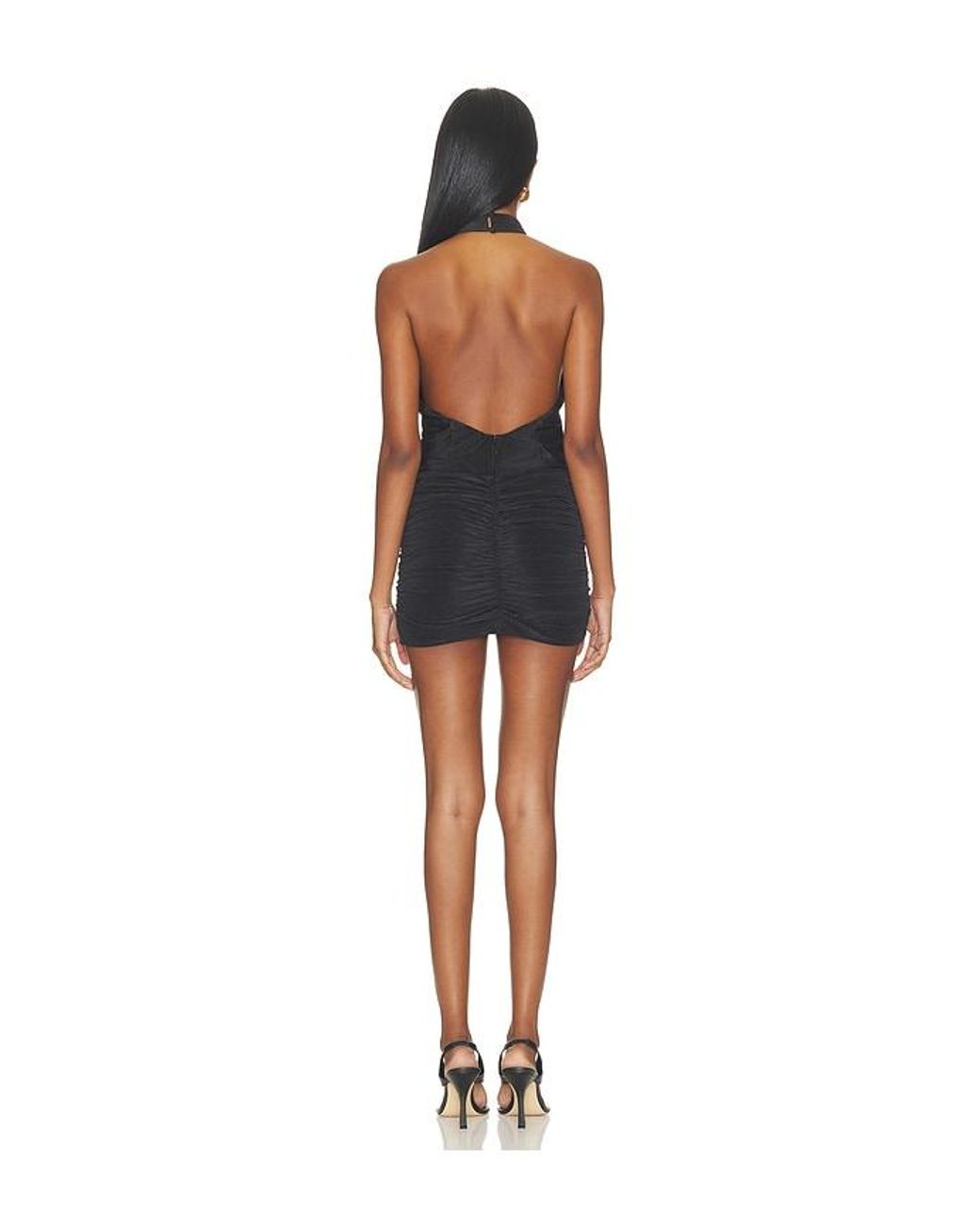 Lovers + Friends Black Octavia Mini Dress