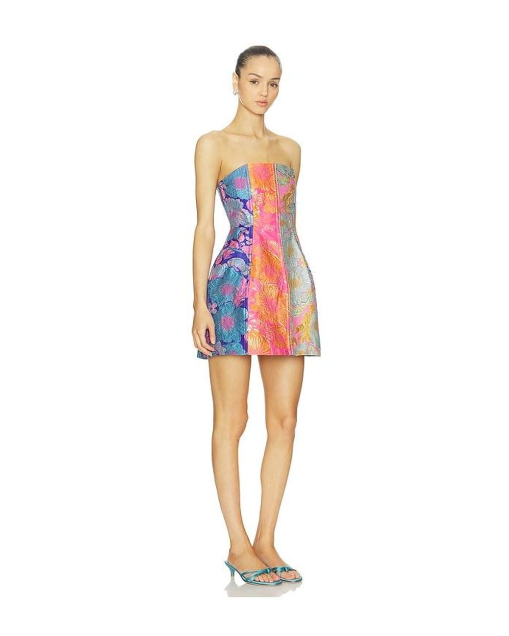 Celiab Multicolor Cosmica Dress