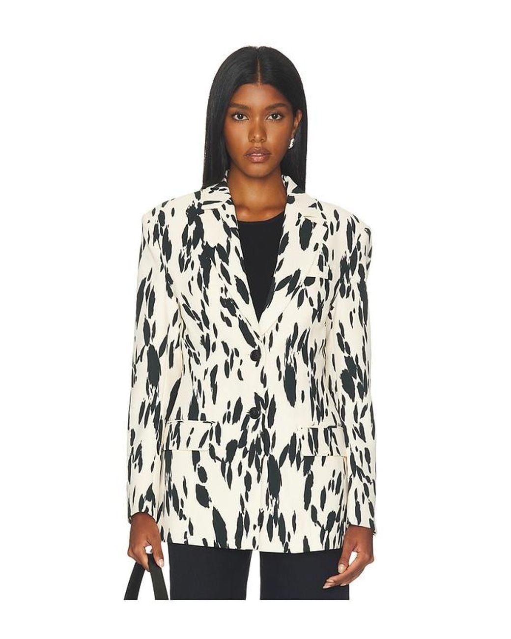 Anine Bing White Laika Blazer