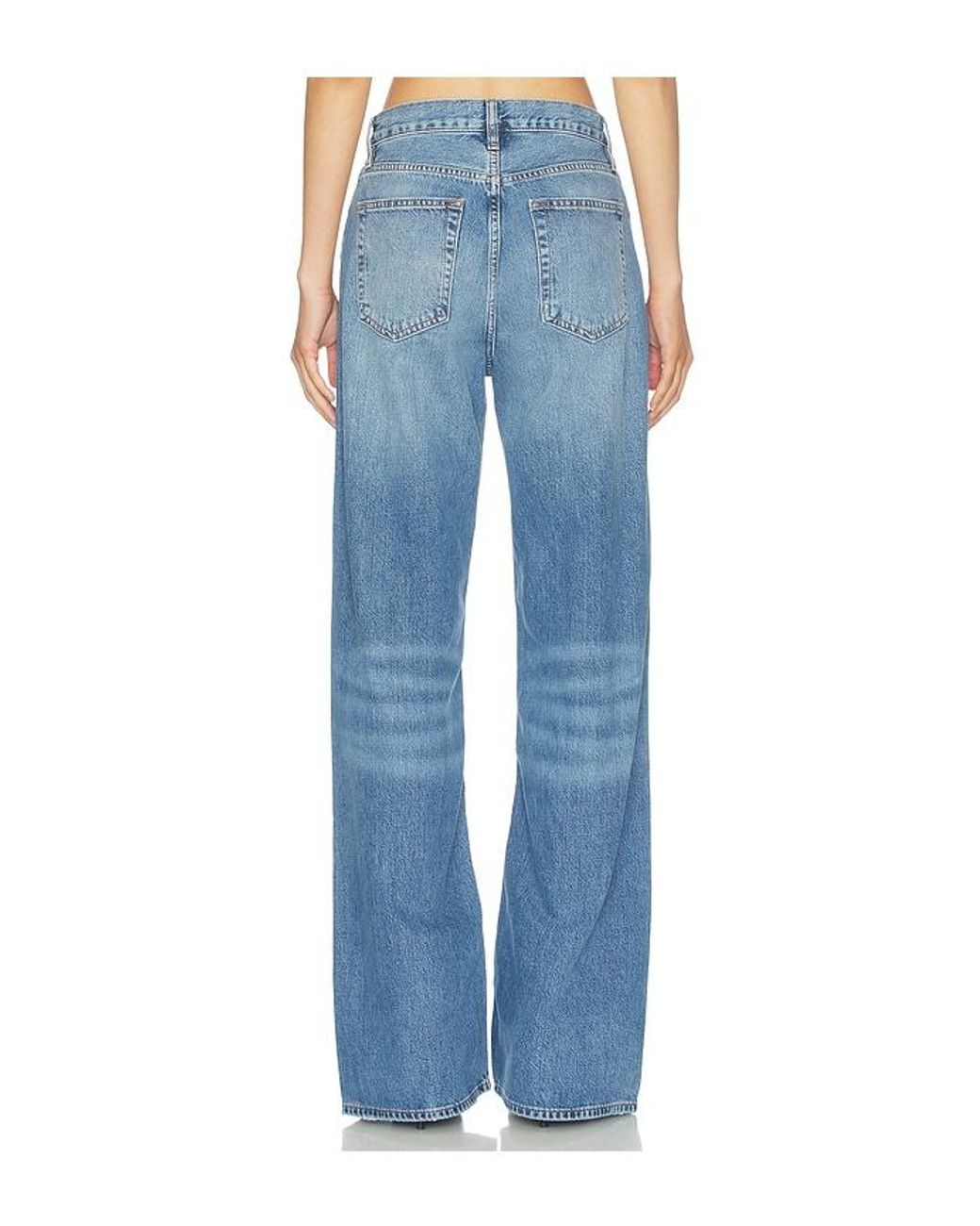 FRAME Blue The Off Duty Loose Jeans