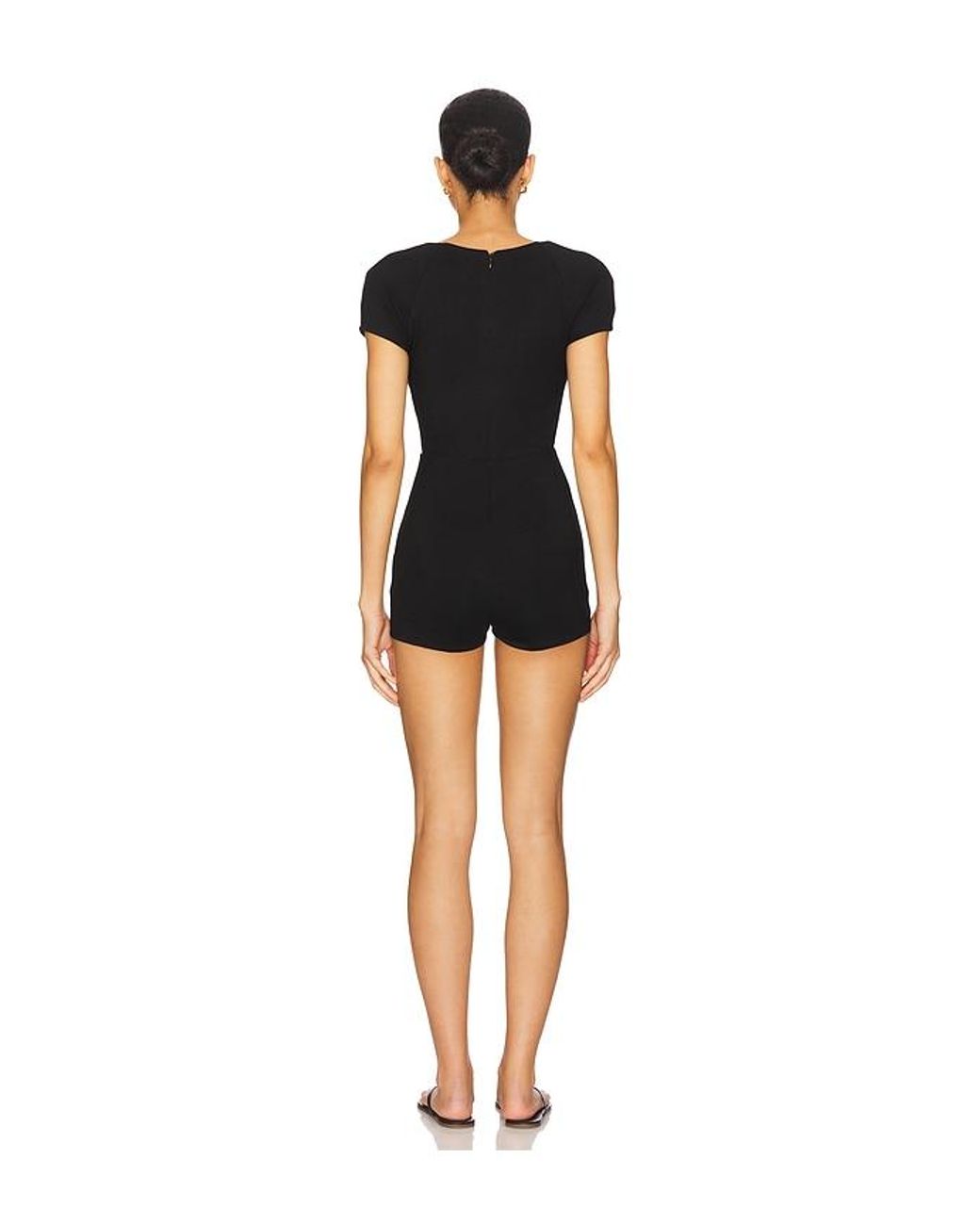 Ameiliah Romper En Color Negro Talla (También En Xl, Xs) superdown de color Black