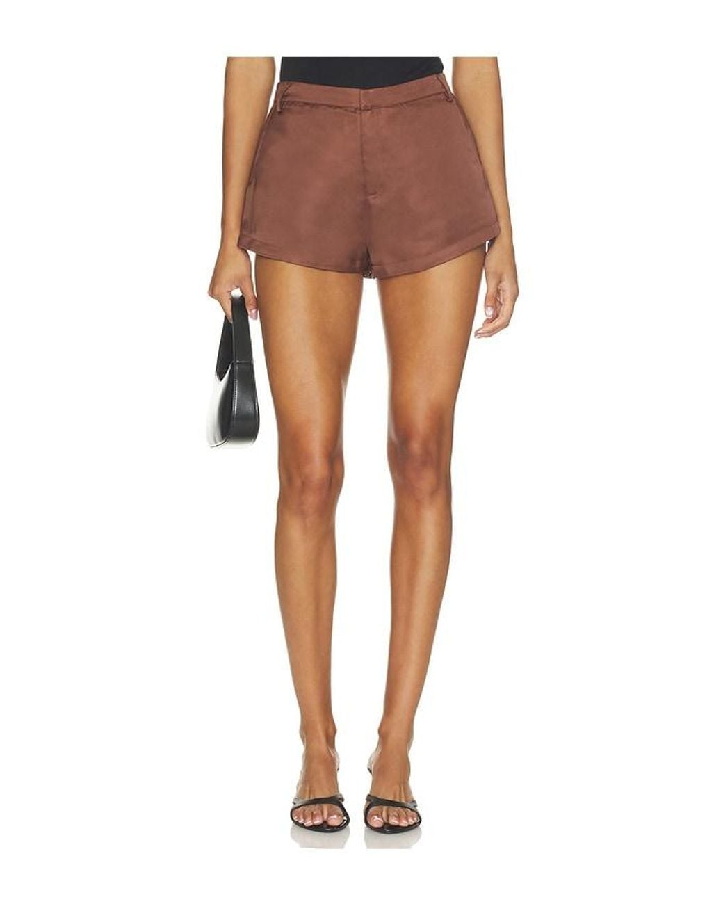 superdown Brown Shorts Jacinth