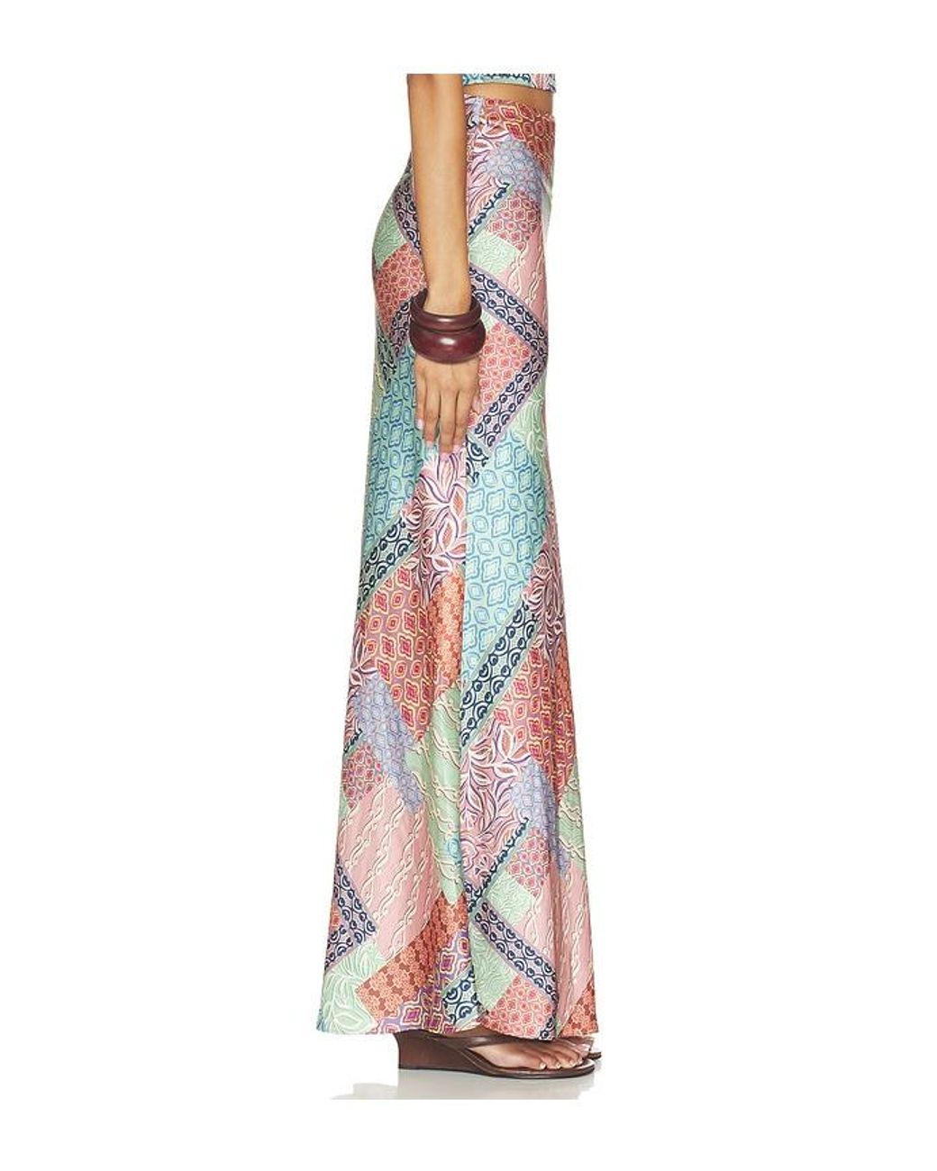 MISA Los Angles Multicolor Sienna Skirt