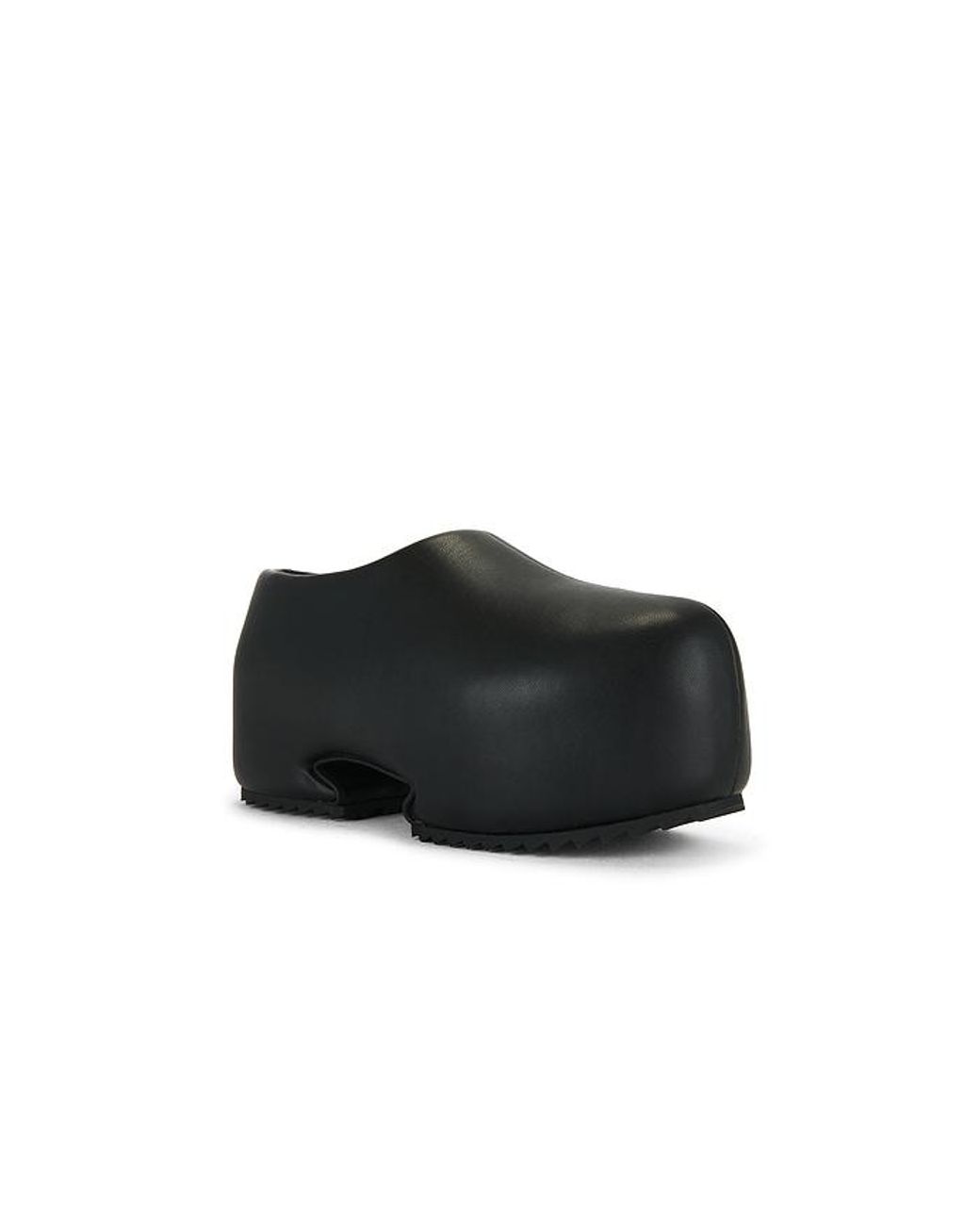 Yume Yume Black Clogs Leather