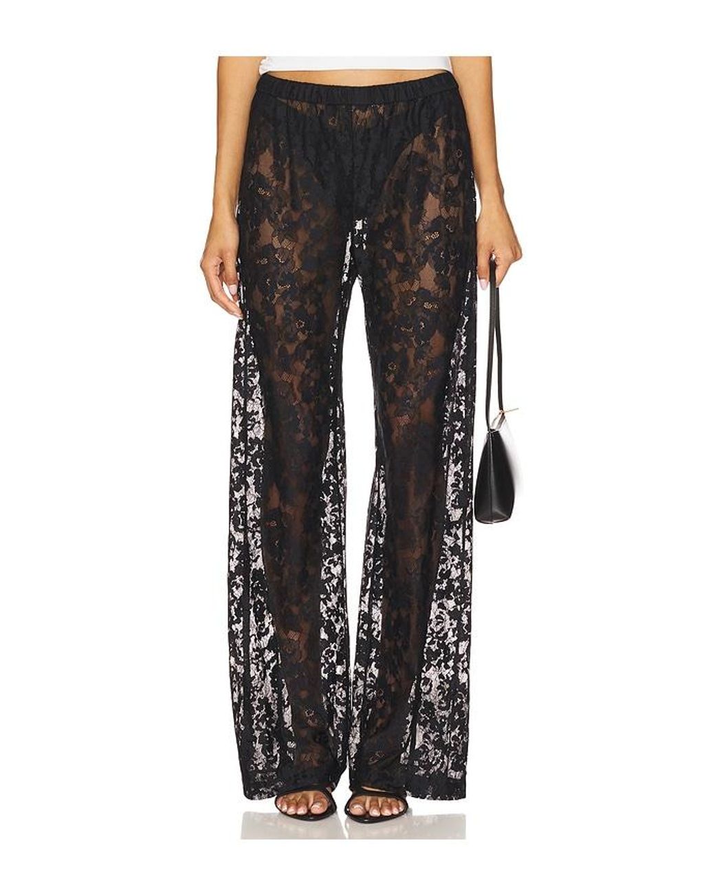 Amanda Uprichard Black X Revolve Mariko Pants