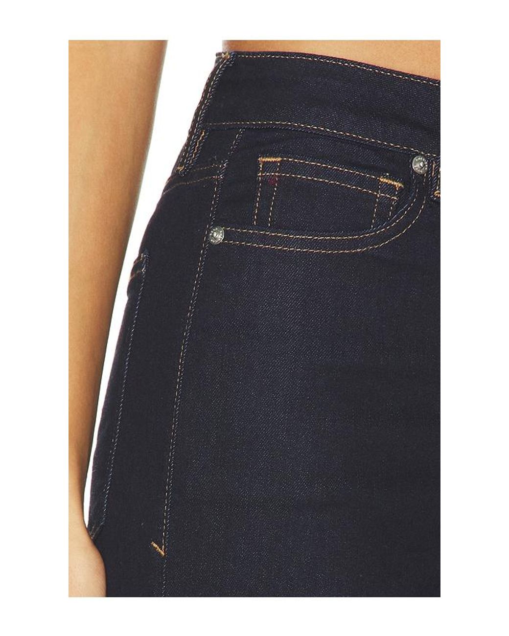 GOOD AMERICAN Red Good Waist Palazzo Jeans