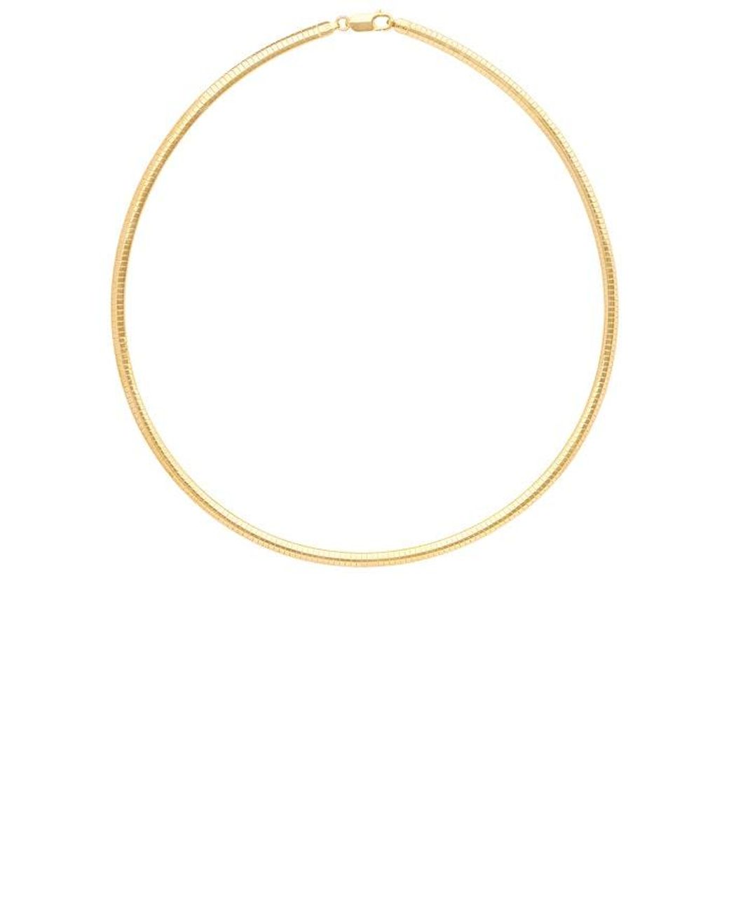 Mega White O 4 Necklace