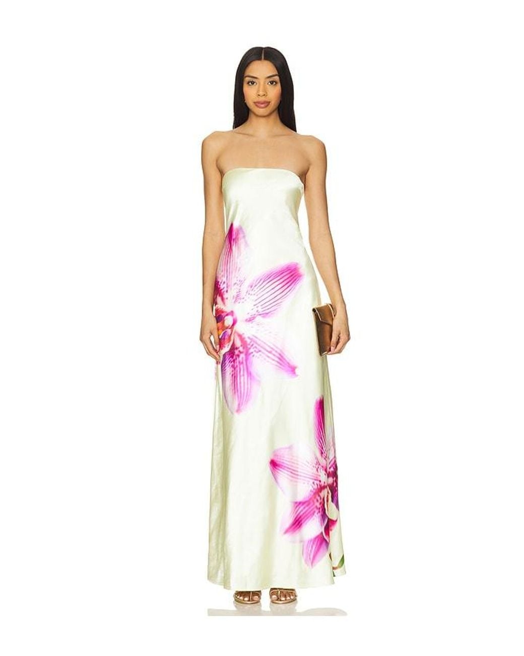 Runaway the Label White Celeste Maxi Dress