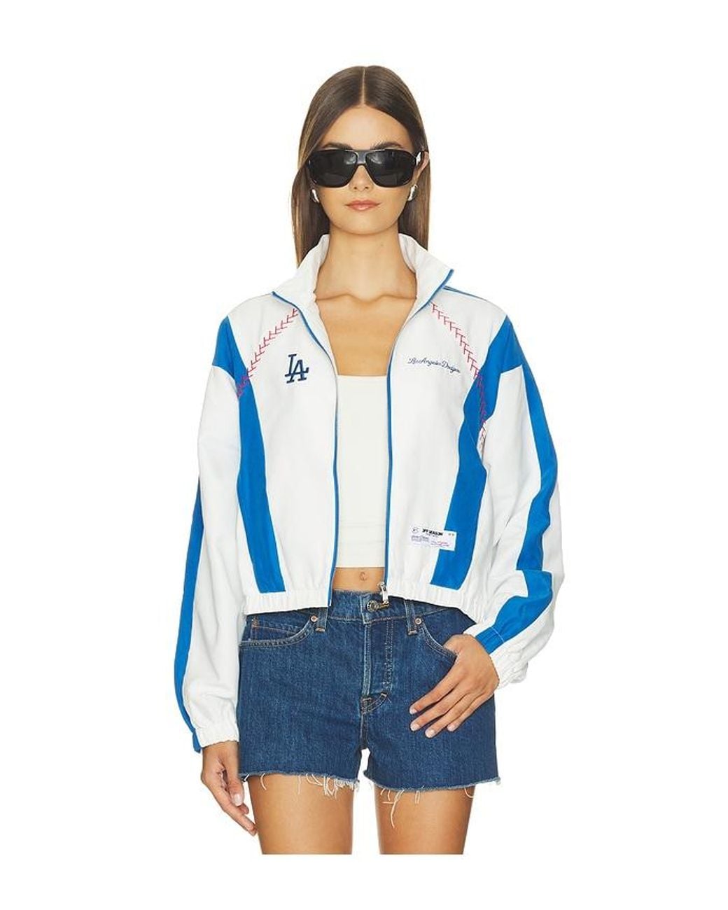 OFF SEASON Blue Lightweight Track Jacket