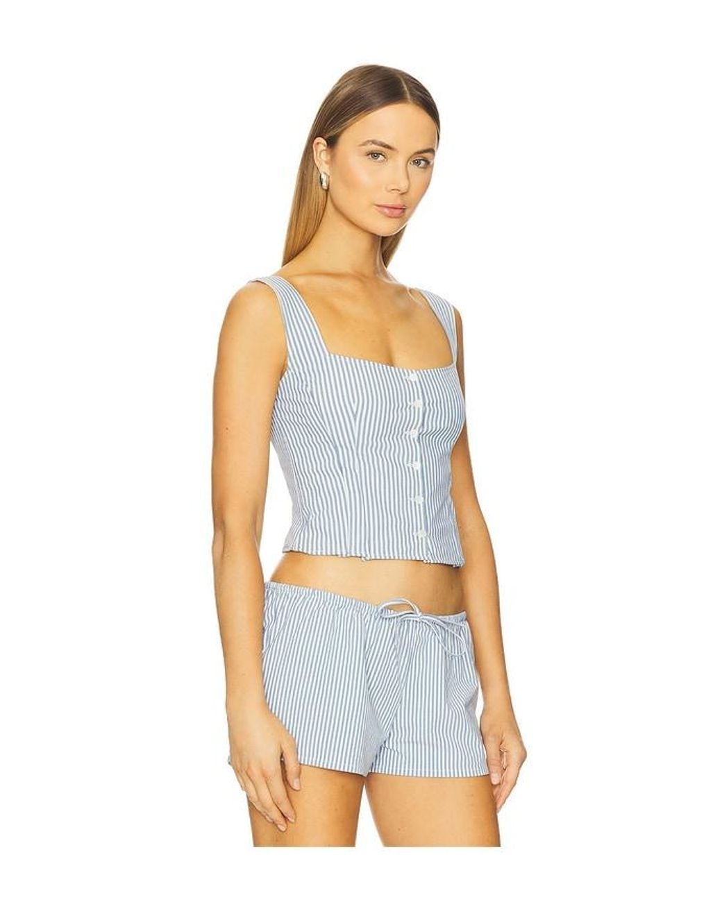 Montce White Mandy Tank Top
