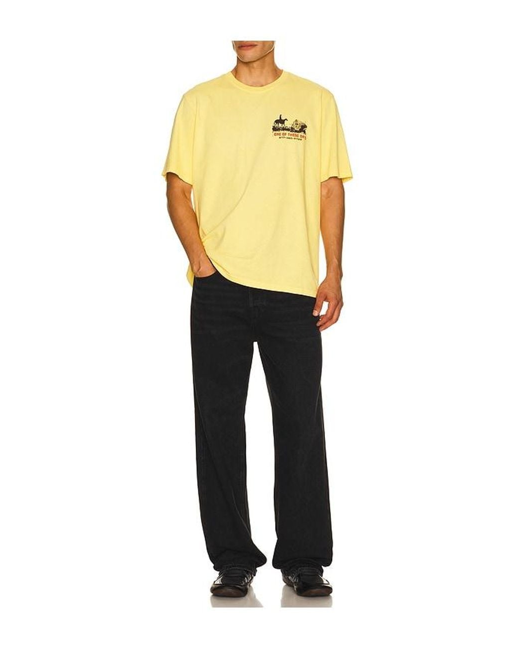 One Of These Days Yellow Trail Of Dust Tee Shirt for men