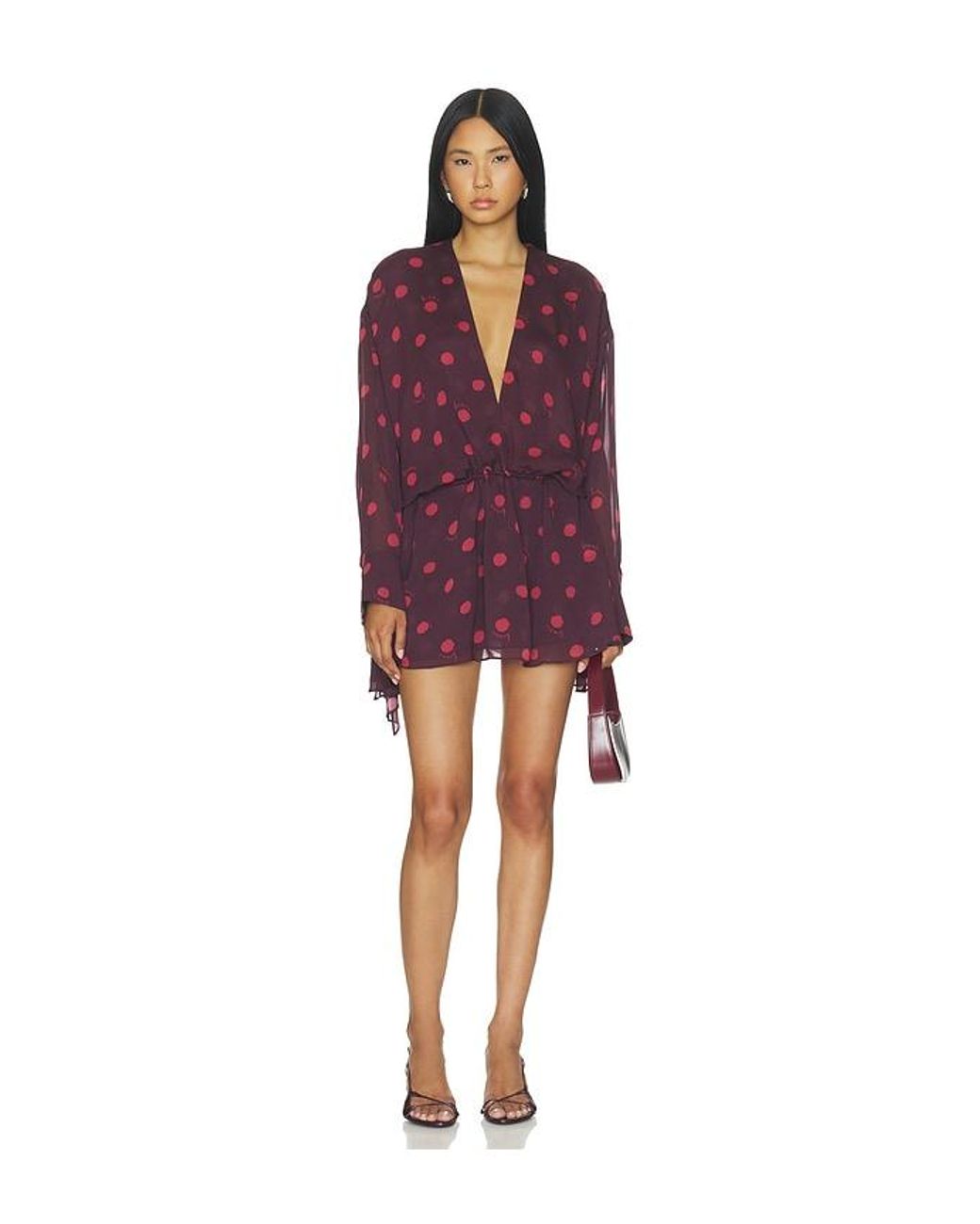 Benni Red Marnie Shirt Dress