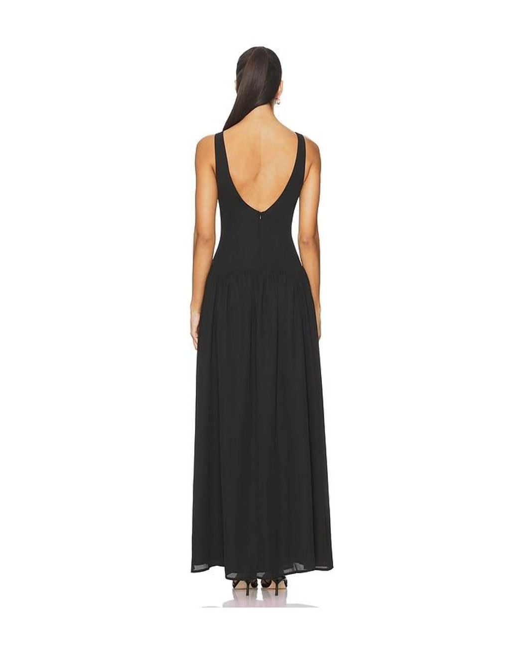 ALL THE WAYS Black Karoline Maxi Dress