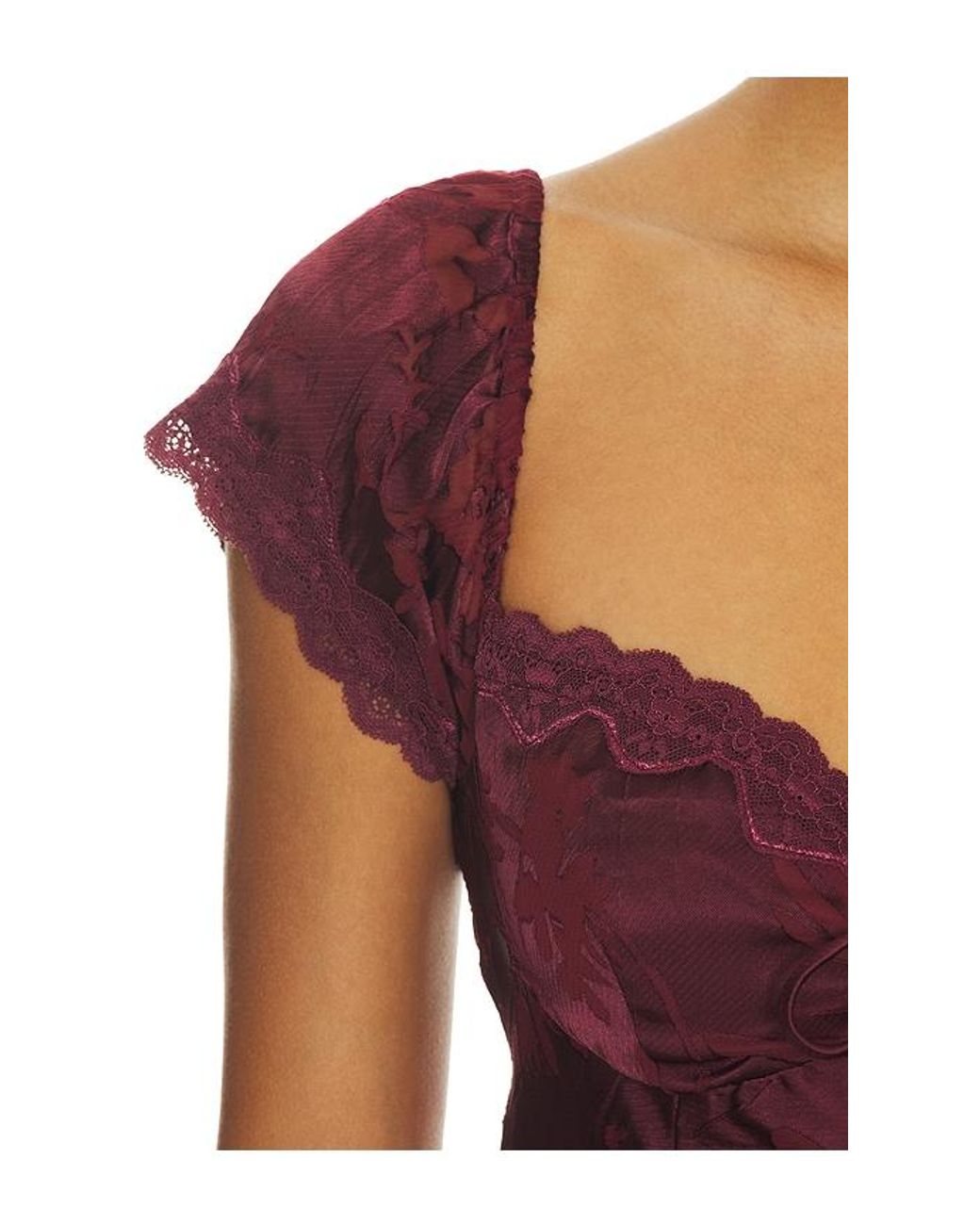Astr Red Vanessa Top