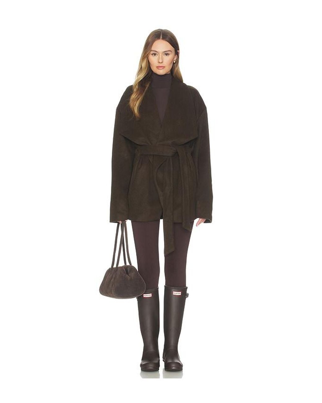 SNDY'S Brown Tiarne Wool Jacket