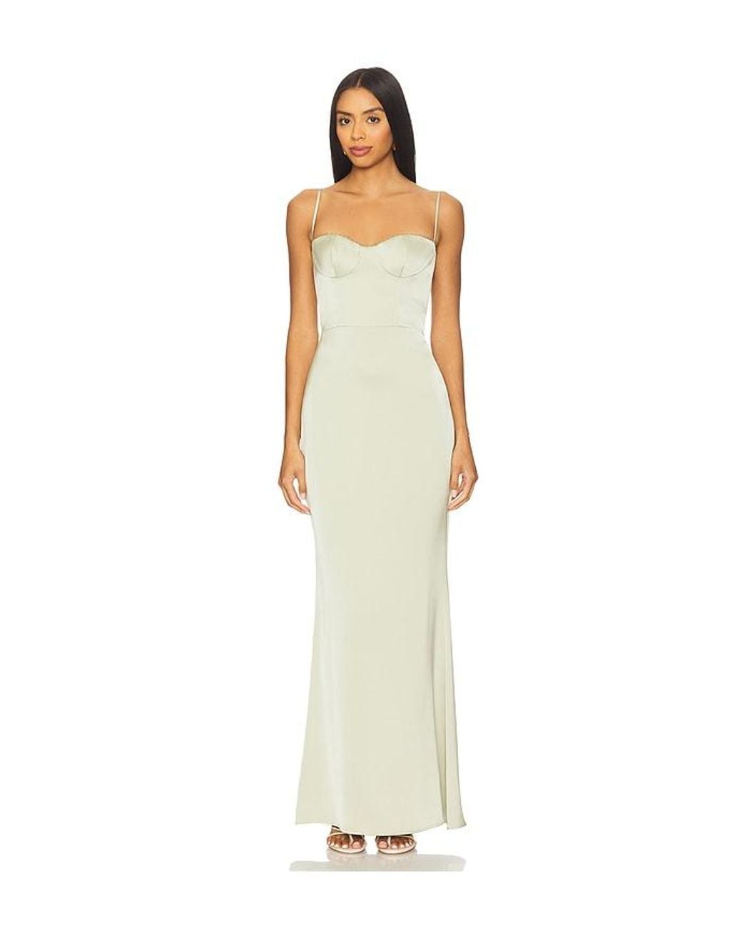 Katie May White X Revolve Yasmin Gown