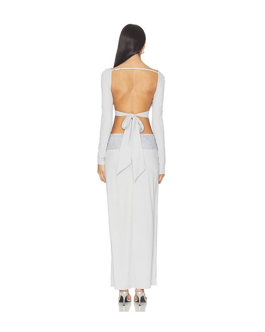 superdown White Yara Maxi Skirt Set