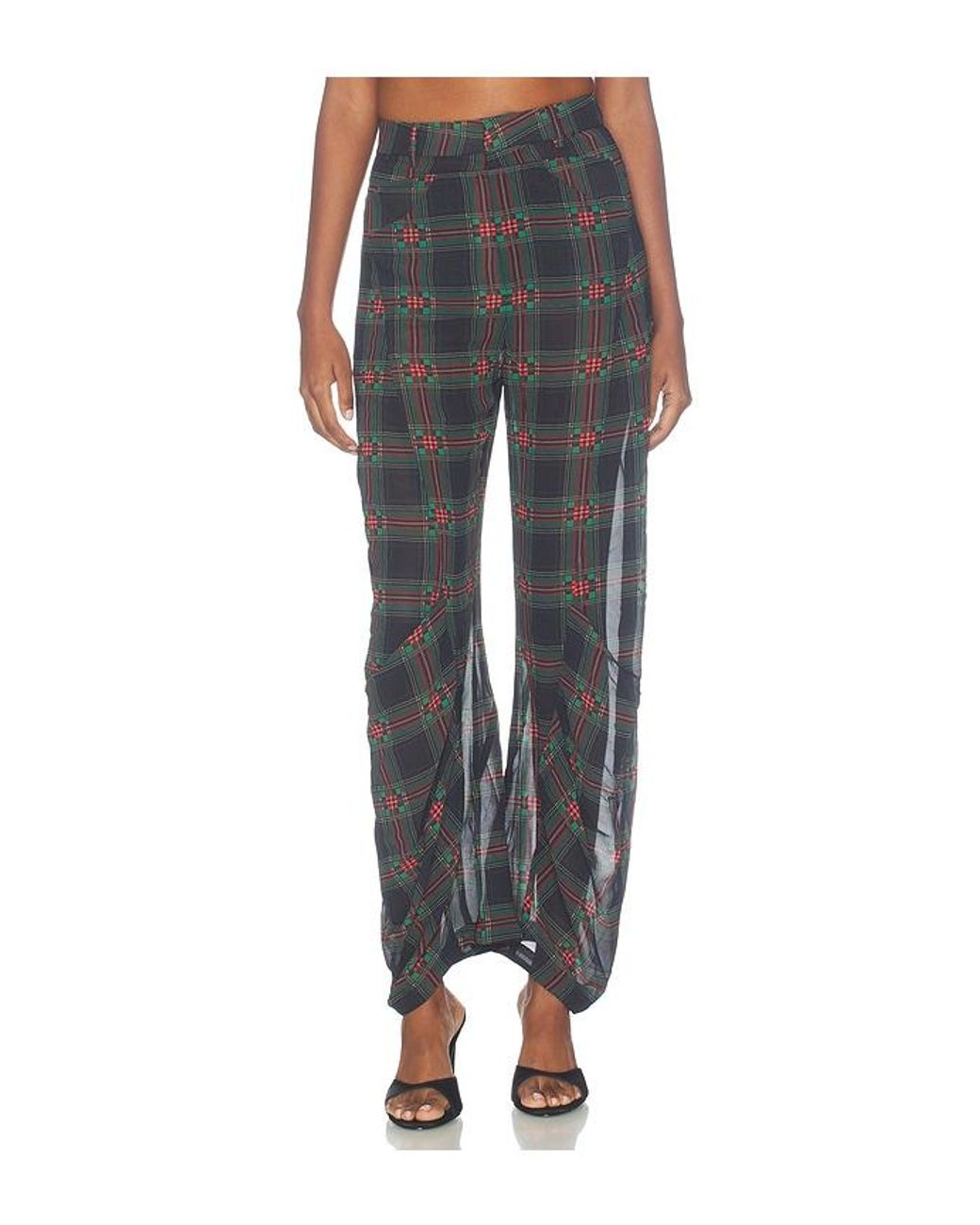 Bronx and Banco Black Organza Pant