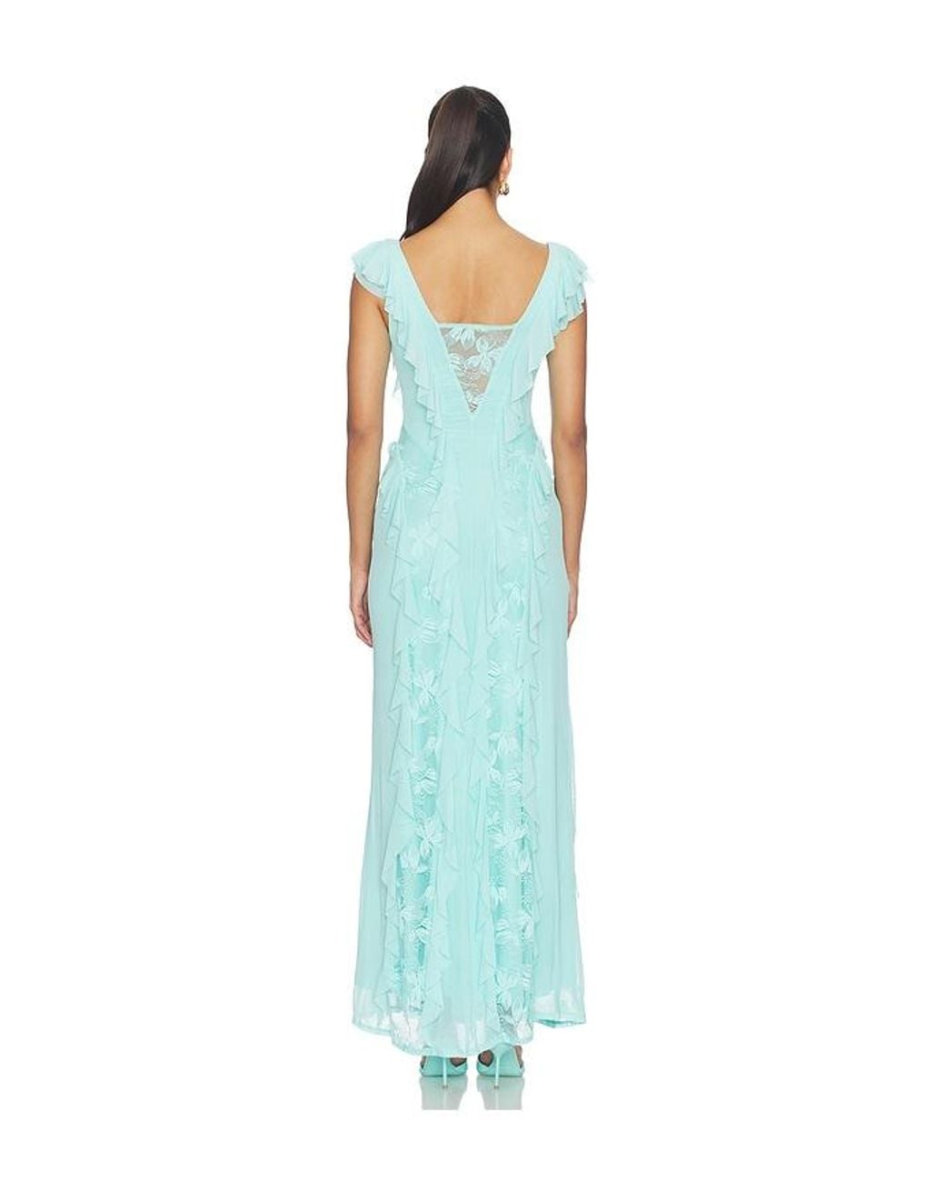 AFRM Blue Trista Dress