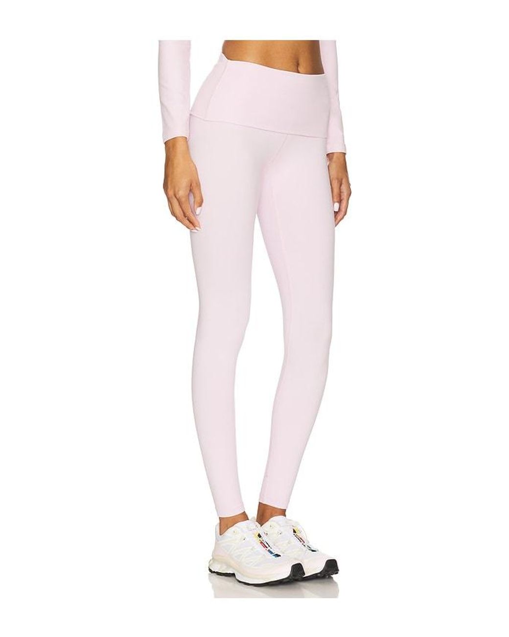 Year Of Ours White Ballet Fold Over Legging