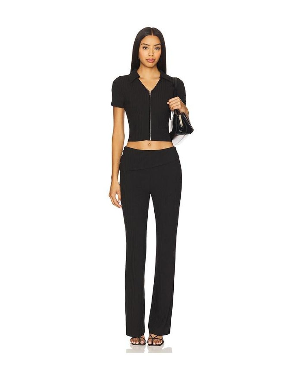 Lovers + Friends Black Zoey Pants