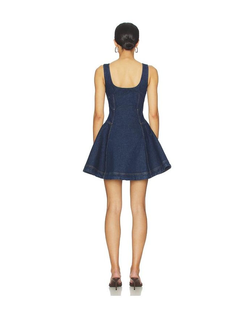 Jonathan Simkhai Blue Eleodra Denim Mini Dress