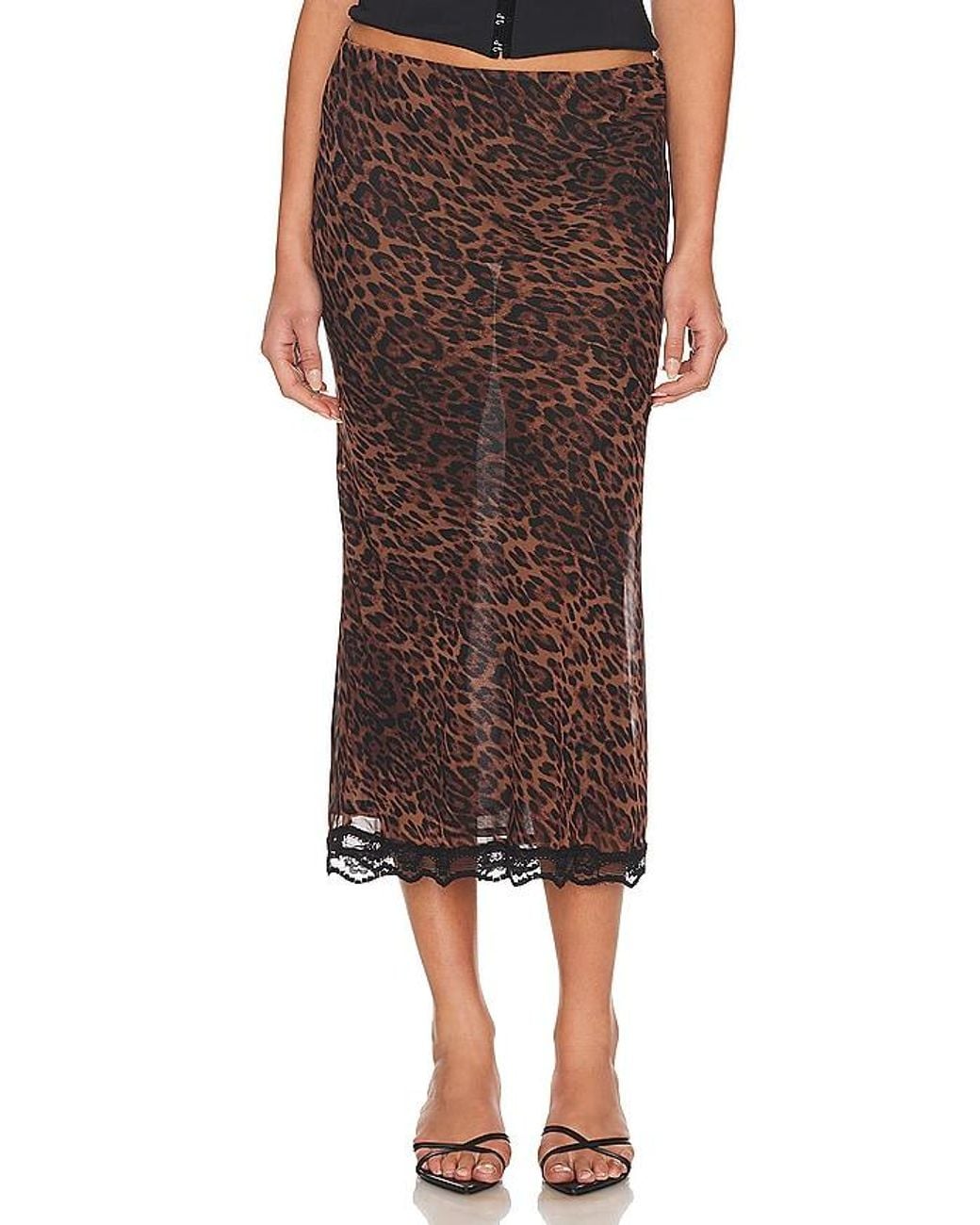Bella Venice Brown The Roxy Skirt