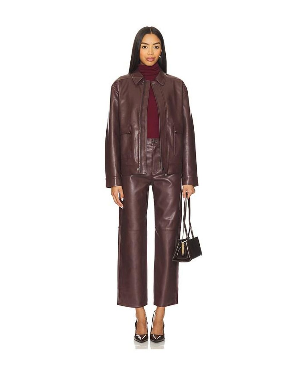 Pistola Red Jett High Rise Bowed Straight