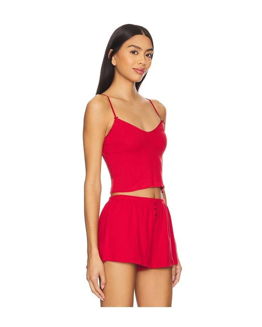 Cou Cou Intimates Red The Cami Top