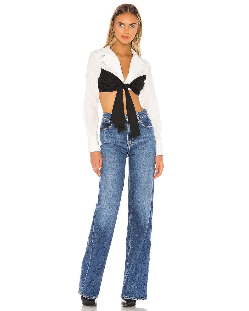 J Brand Cotton X Elsa Hosk Elsa Monday 
