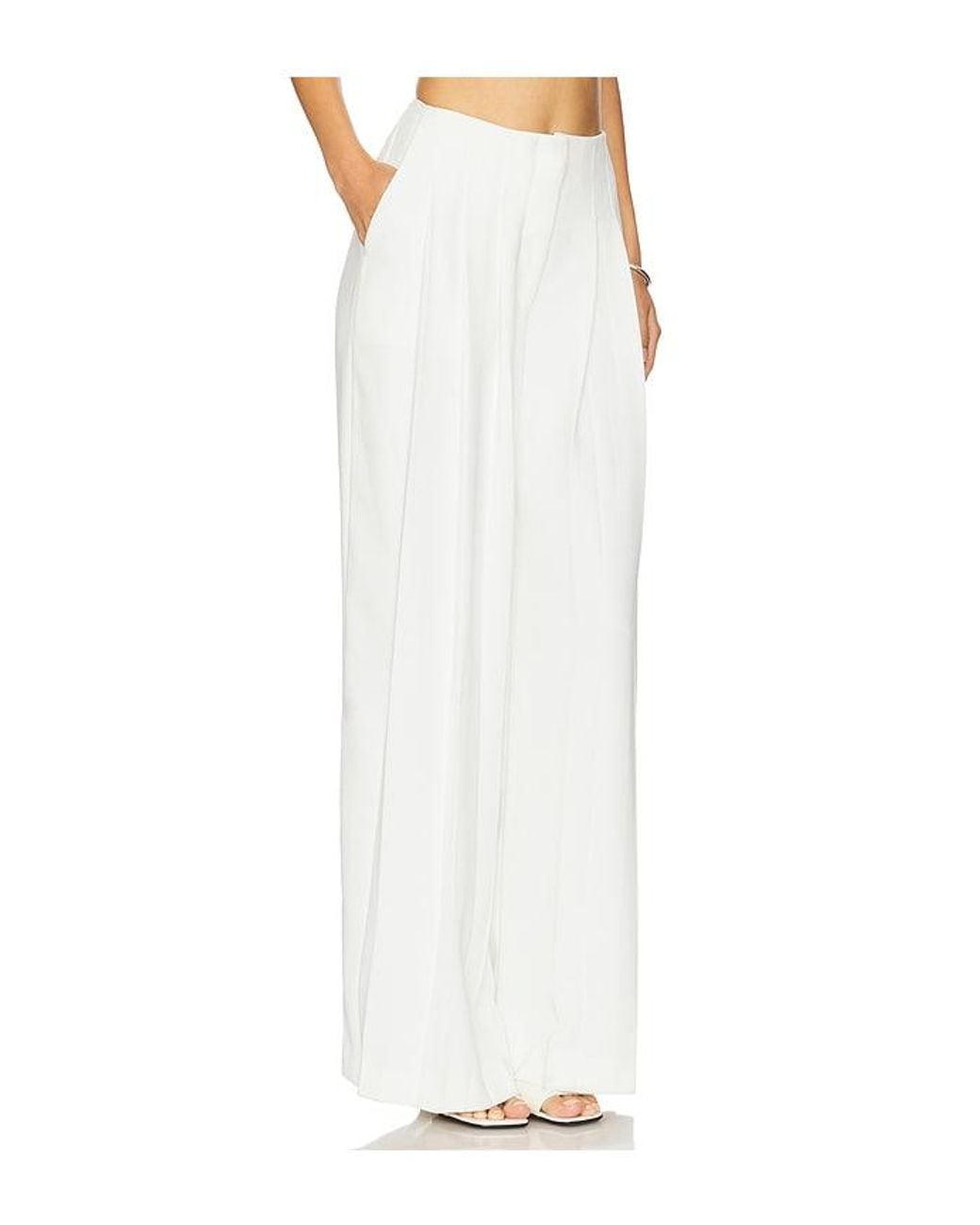 Acler White Asselby Pant