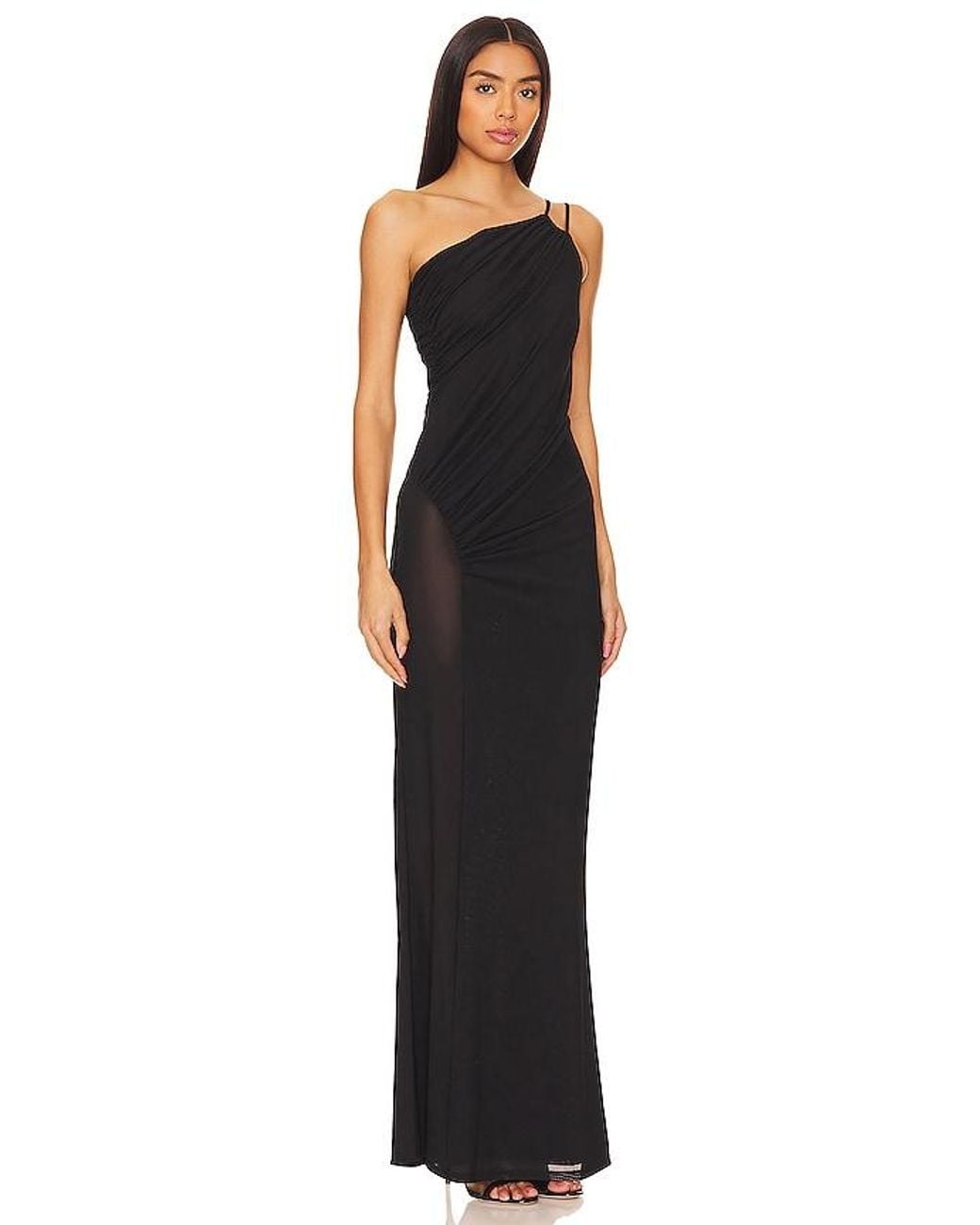 ROBE DE SOIRÉE OSIRIS en Black Nbd