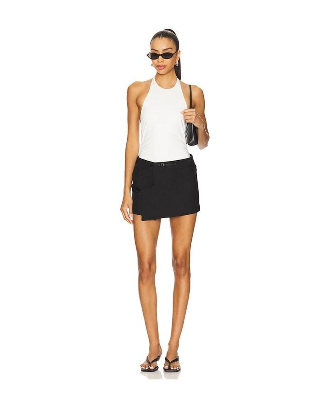 OW Collection Black Merle Skirt