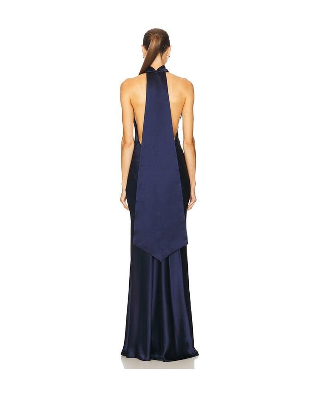 SAU LEE Blue Penelope Gown
