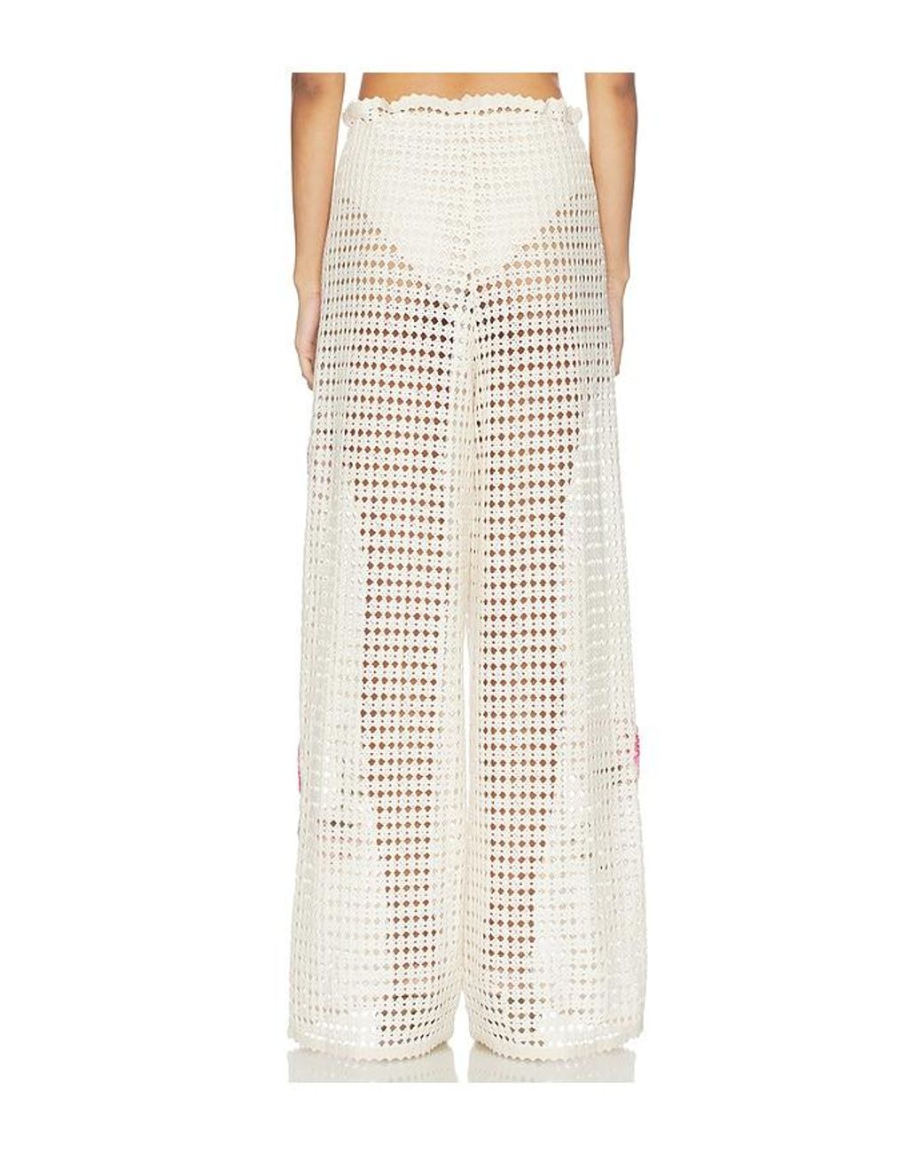 Agua Bendita White X Revolve Roots Pasha Pant