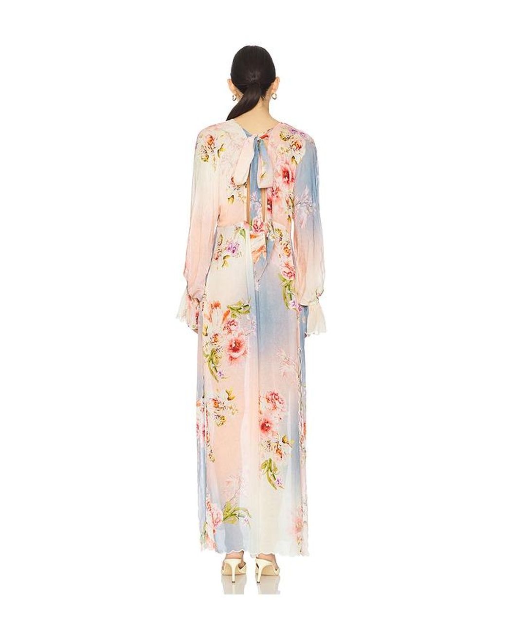 Hemant & Nandita White X Revolve Teien Caftan