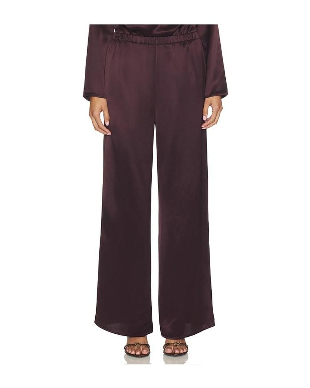 Line & Dot Purple Petrea Pant